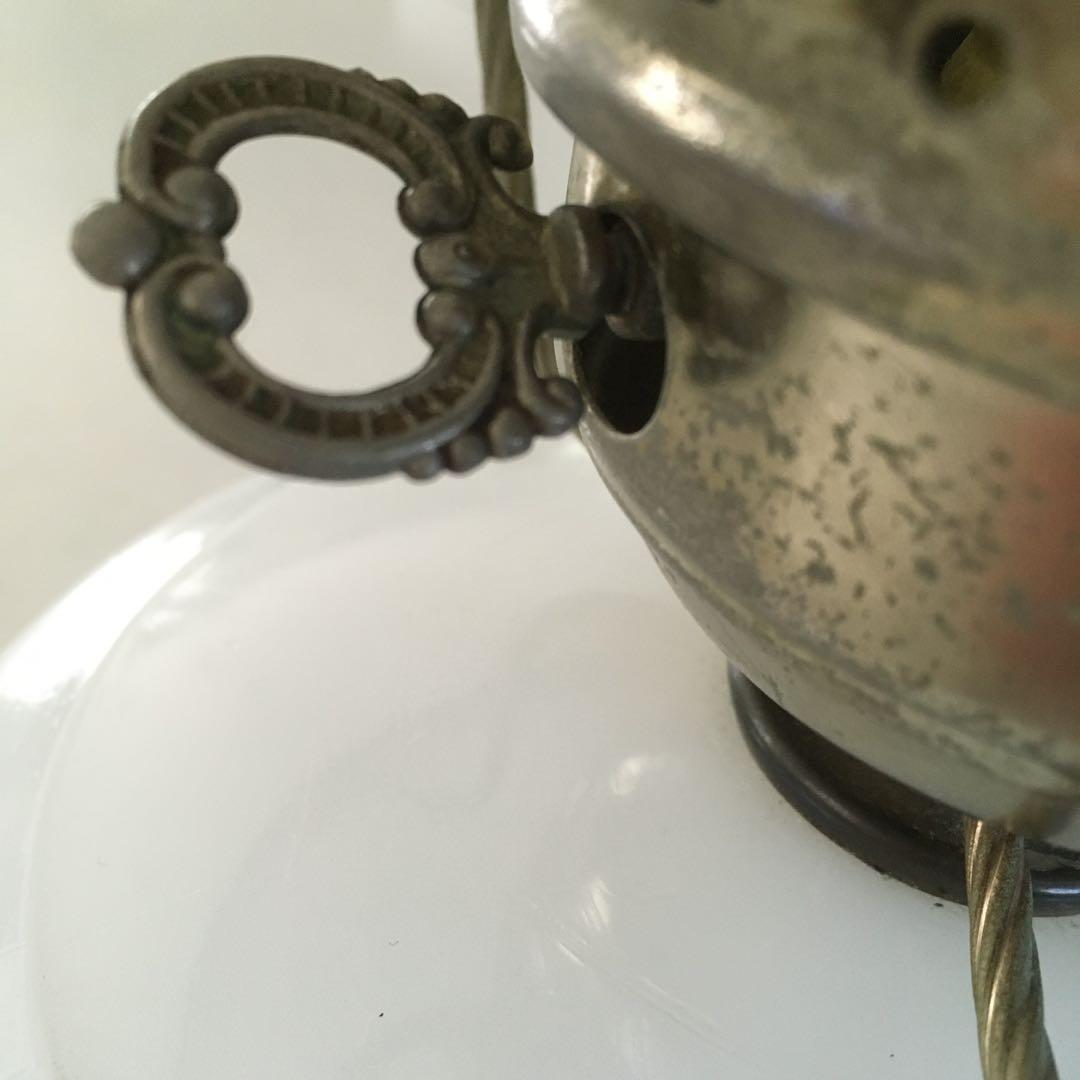 ミルクガラス　ランプ　11