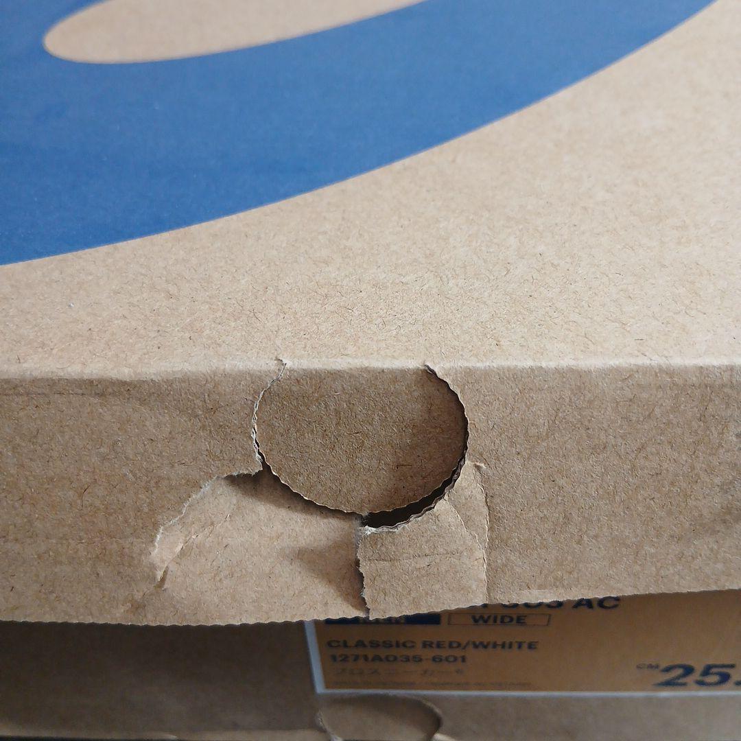 アシックス WINJOB CP305 AC 601 25.0cm 難アリ