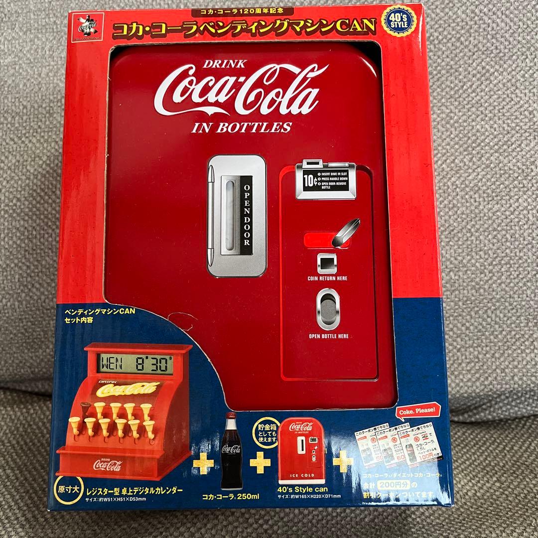 コカ・コーラ 120周年記念 ベンディングマシンCAN 4種セット - メルカリ