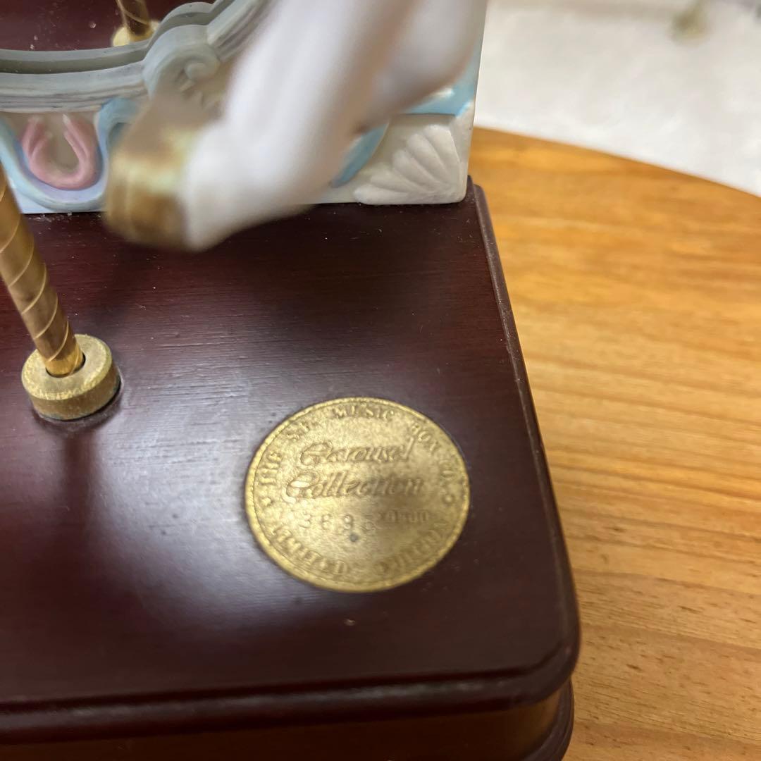 1988年ヴィンテージ　オルゴール　カルーセルコレクション　木馬　④