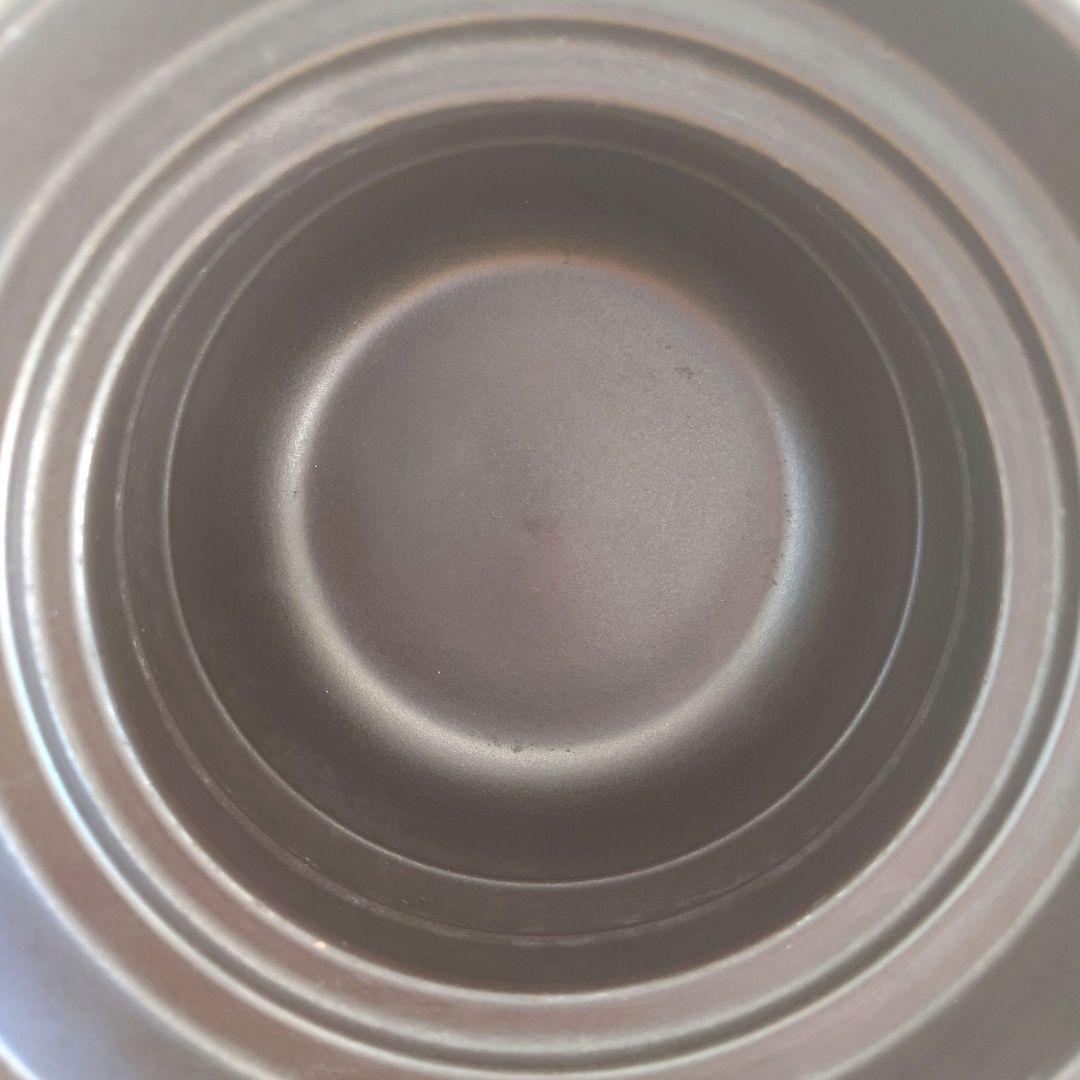 華月 大黒ごはん鍋　2合用　大黒窯　ごはん鍋　丸黒釉　陶器　萬古焼