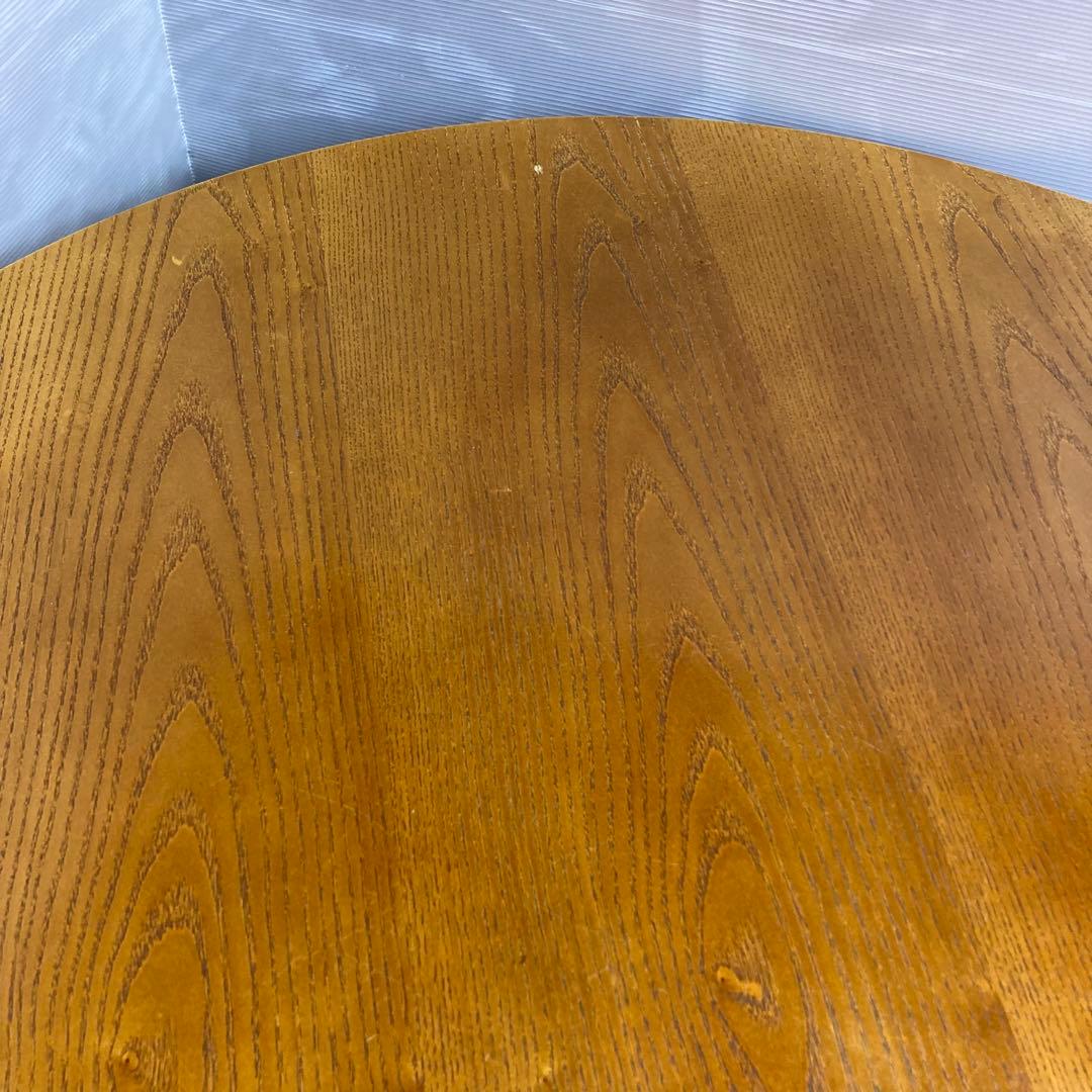 レトロ　ちゃぶ台　木製　折りたたみ　90センチ