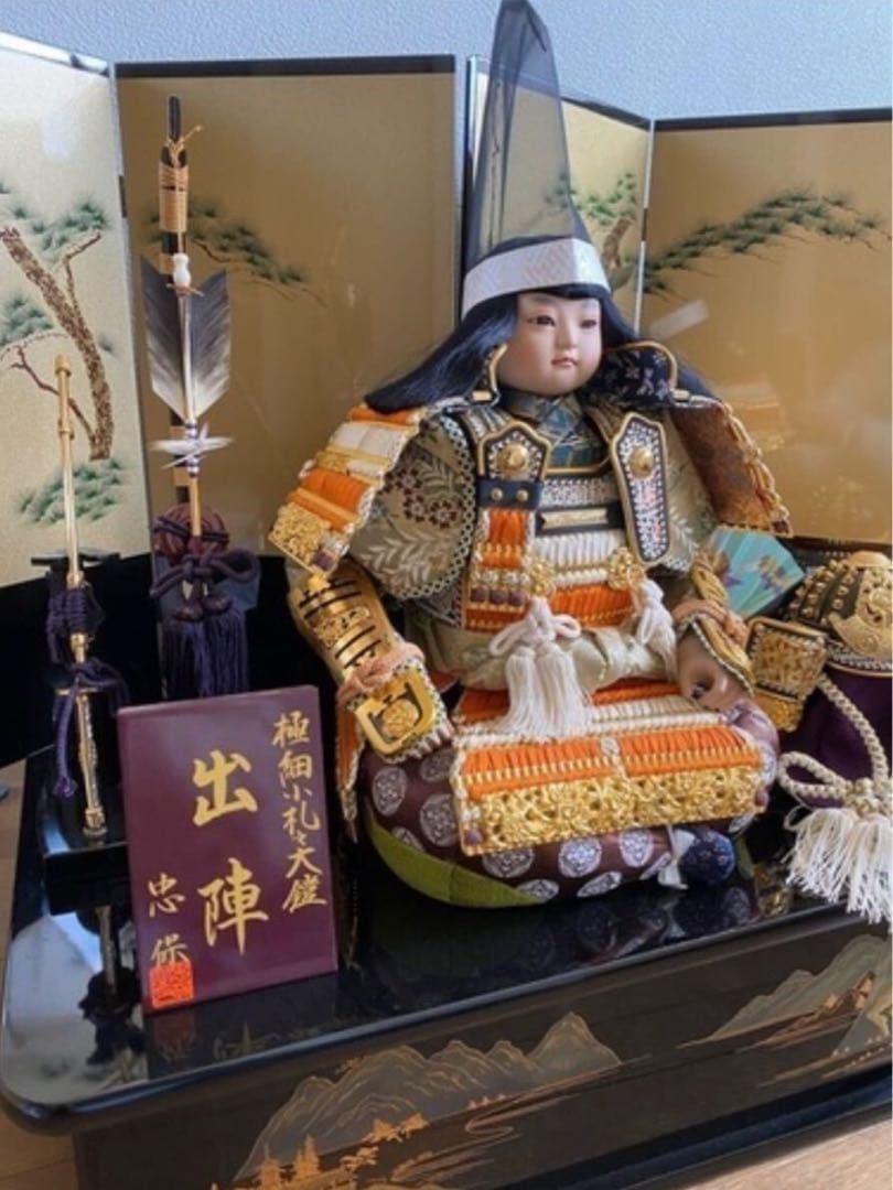 5月人形　大越忠保 作 東京節句人形振興協会 内閣総理大臣金賞受賞作品