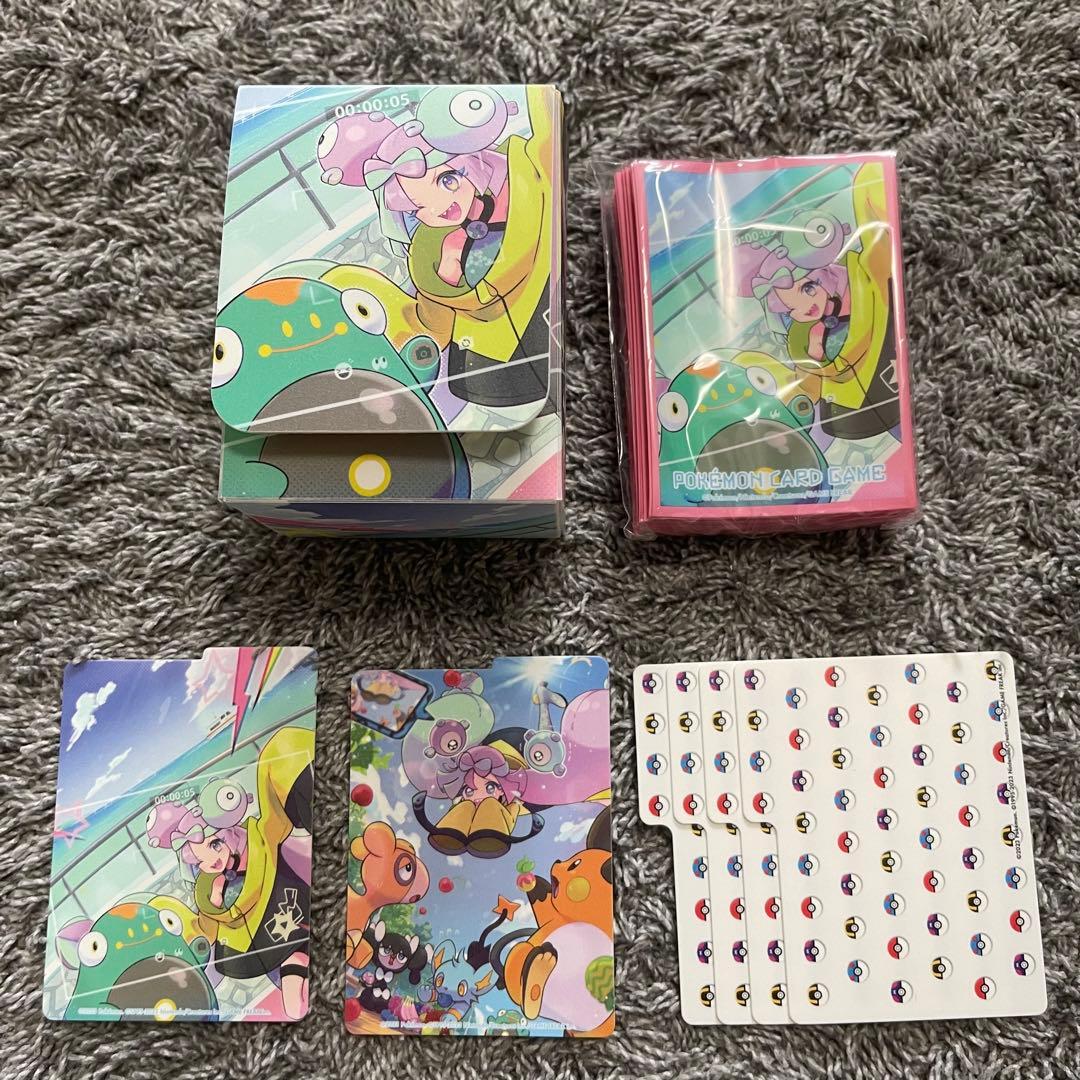 新品未使用】ナンジャモ デッキケース デッキシールド セット ポケカ