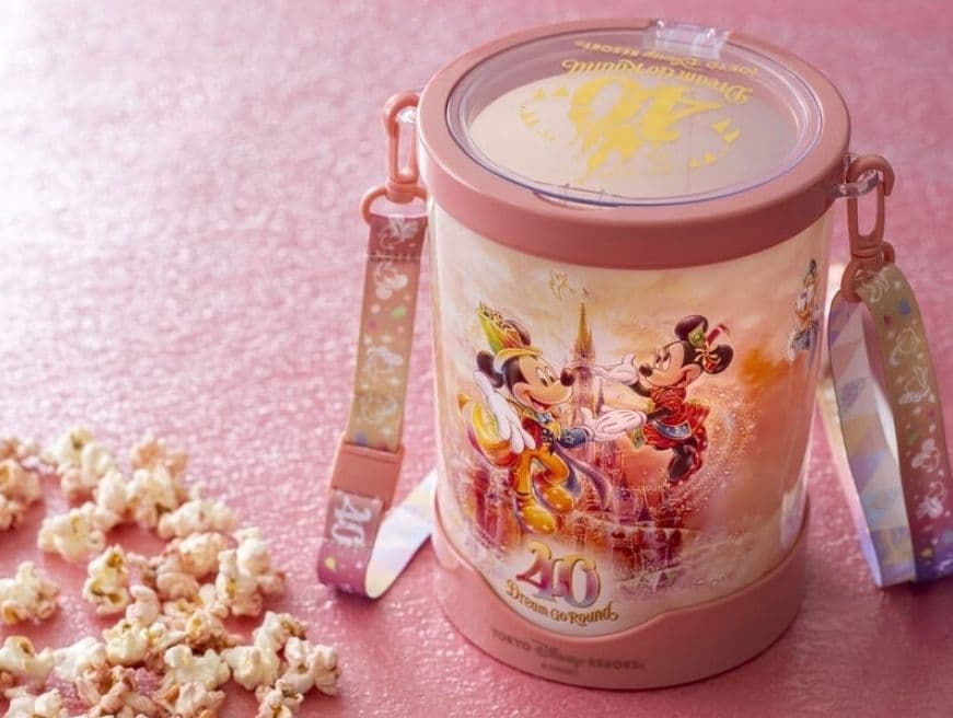 ディズニー 40周年 ポップコーンバケット ミッキー ミニー ディズニー