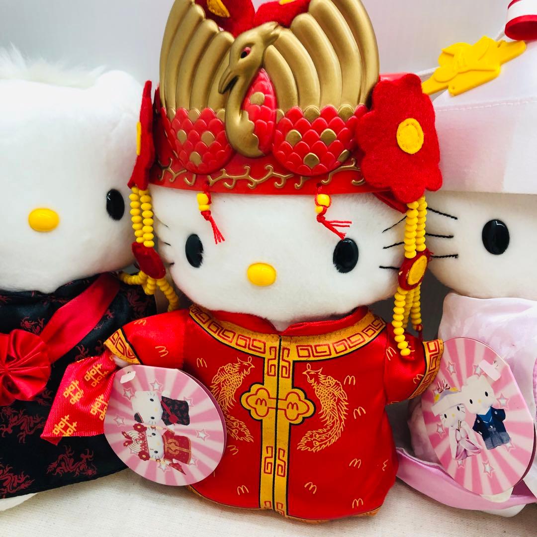 1999年製 マクドナルド ハローキティ ぬいぐるみ 6体まとめセット