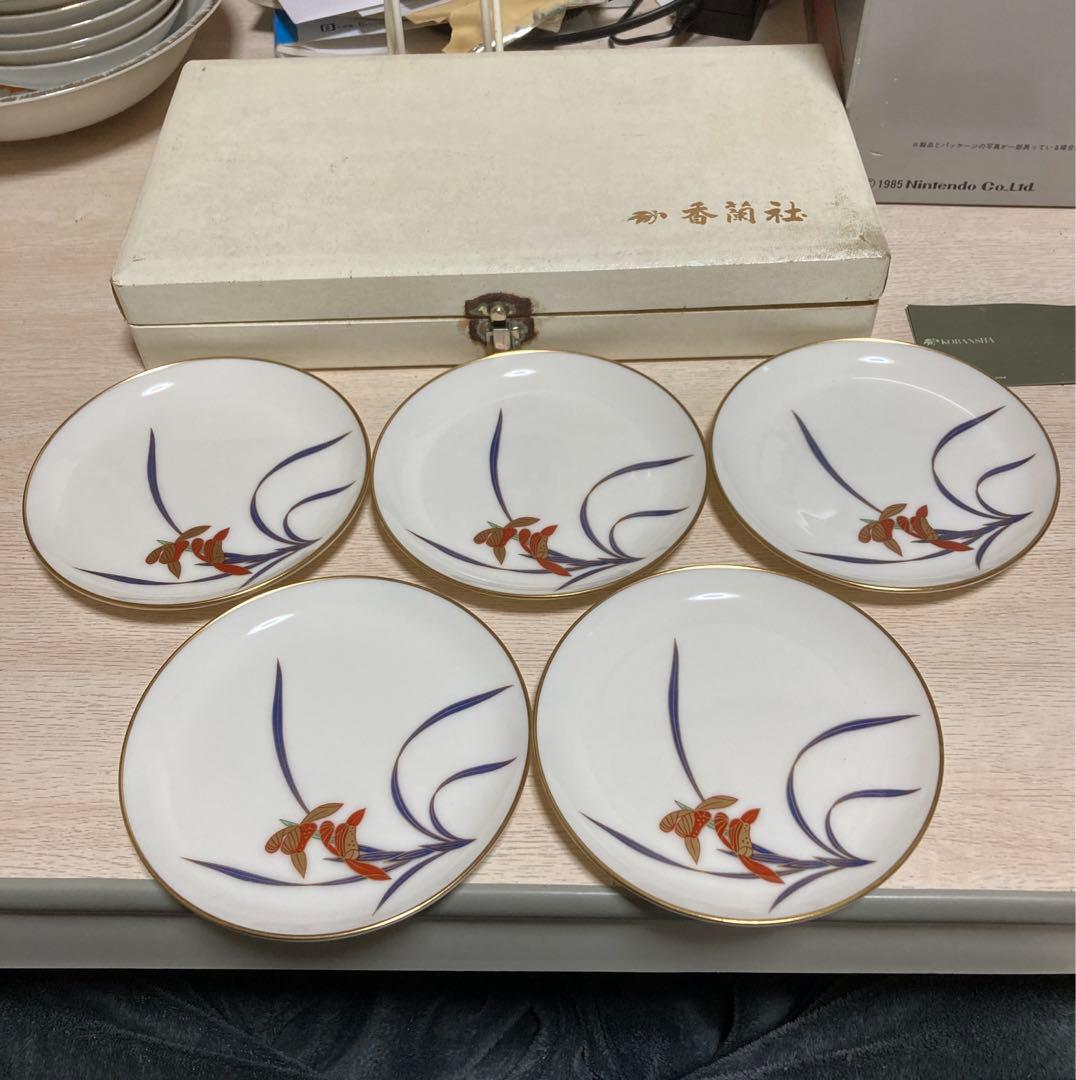 香蘭社 皿5枚セット - メルカリ