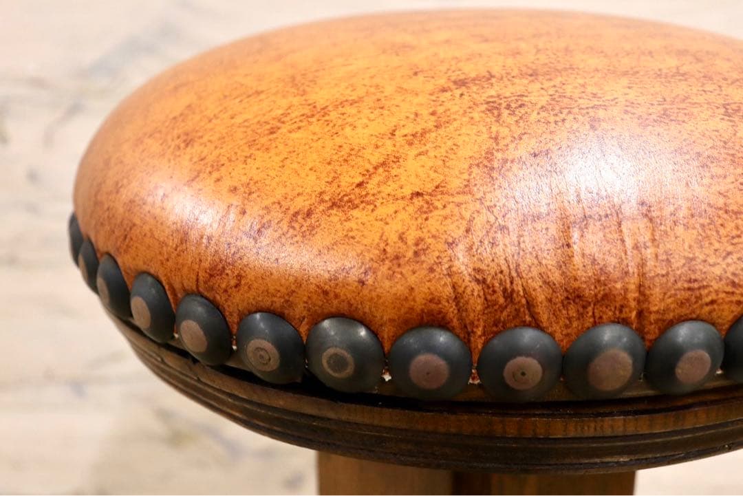 GMIK7K○スペイン製 カスティリアンスタイル バースツール ハイチ