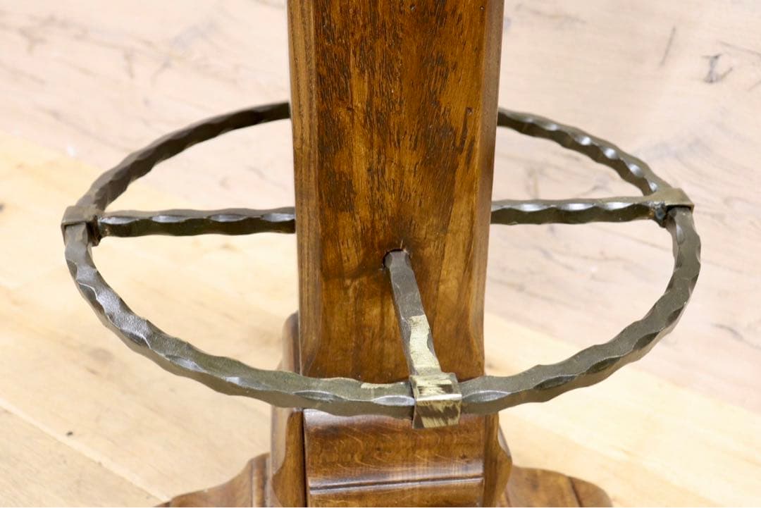 GMIK7K○スペイン製 カスティリアンスタイル バースツール ハイチ