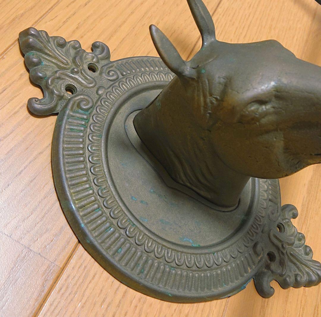 アンティーク 馬 コート掛け 輸入 家具 ビンテージ レトロ フック 壁掛け