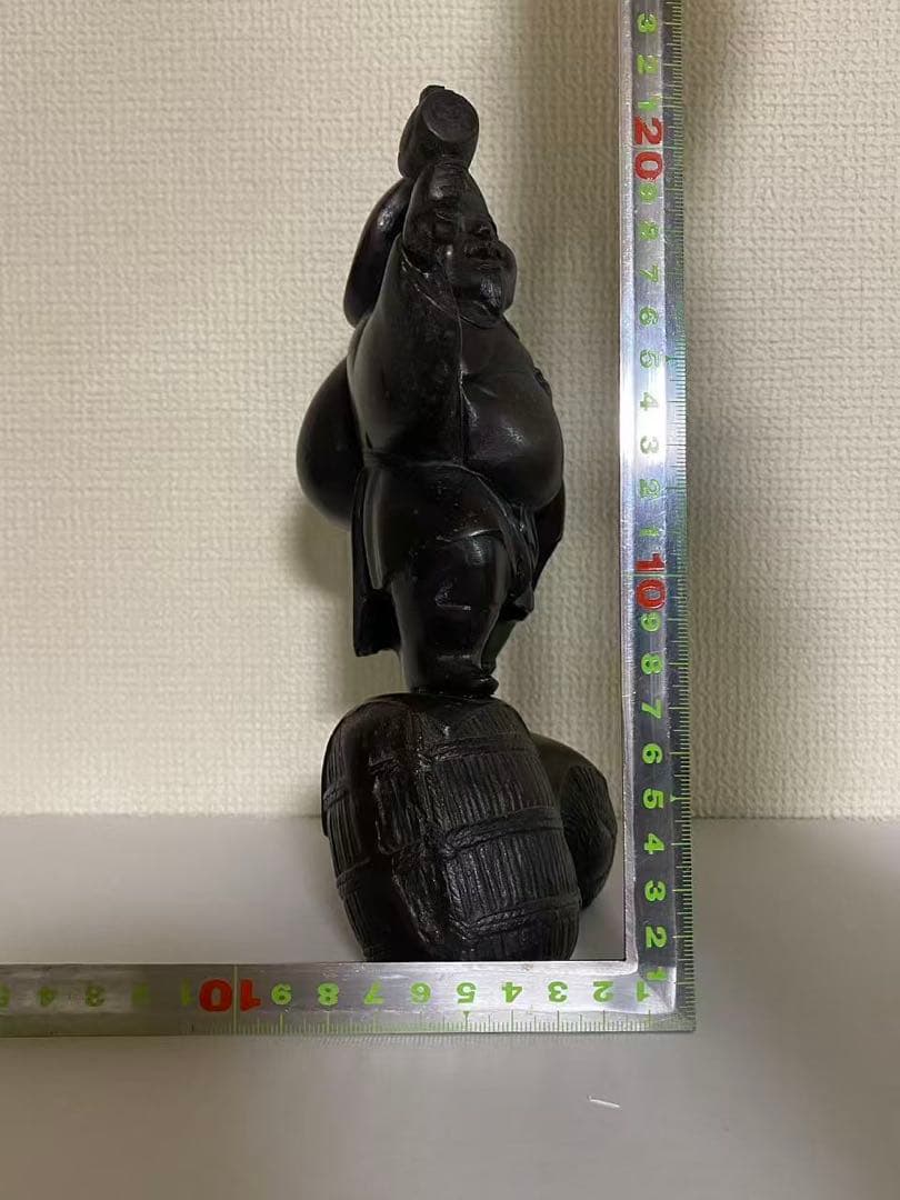 大黒天高岡銅器大黒様の置物材質／銅製21.5cm年代物 希少品