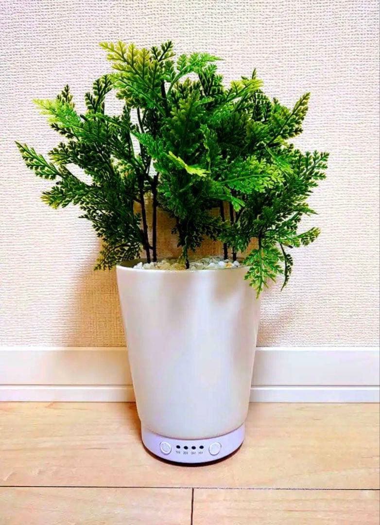 新品★LITHON ライソン グリーンアロマミスト 人工観葉植物 ディフューザー