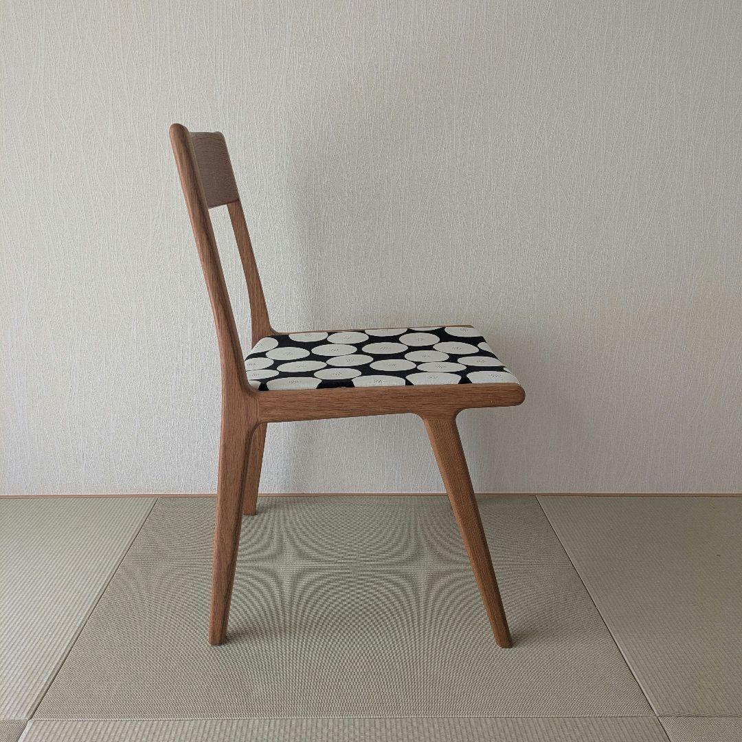 NDstyle】TOMOE 村澤一晃 木製ダイニングチェア 座面 ハンドメイド
