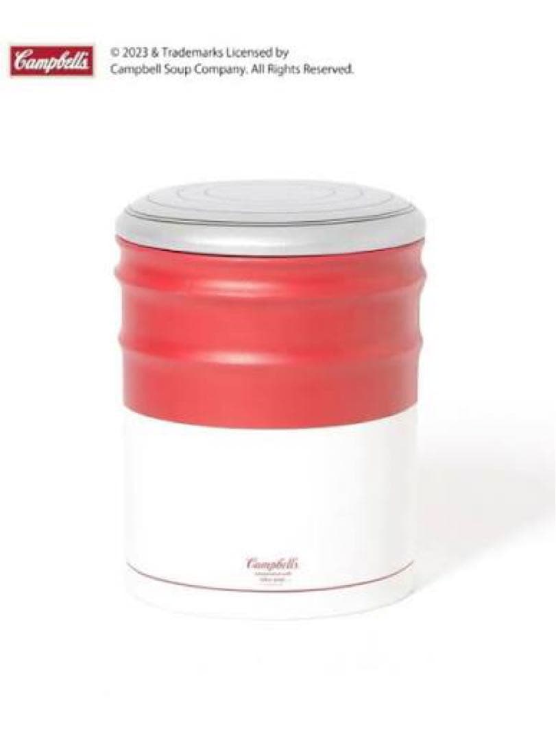 限定　キャンベル トマトスープスツール　ニコアンド　イス　小物入れ　置物