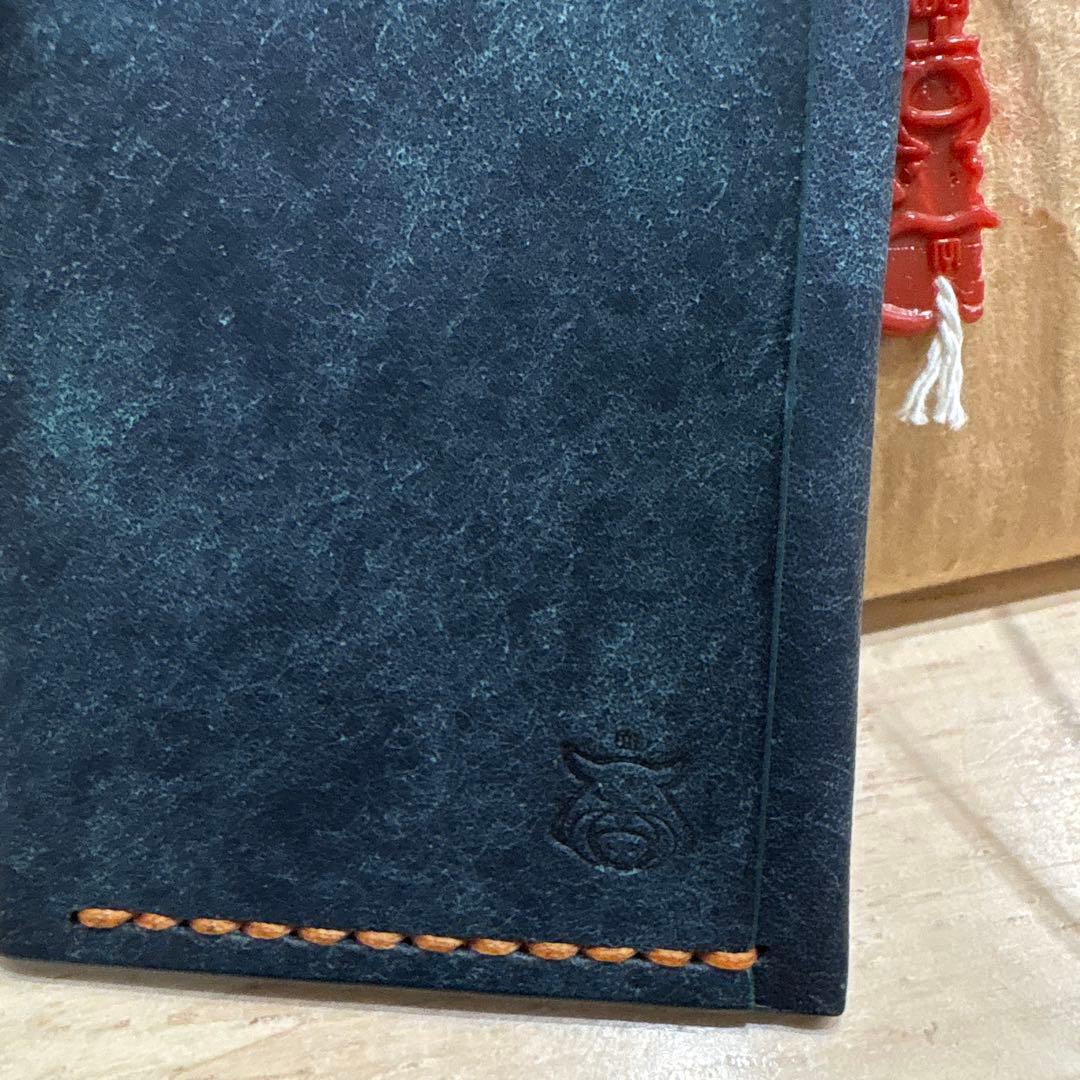 STR handmade 革財布　札入れ