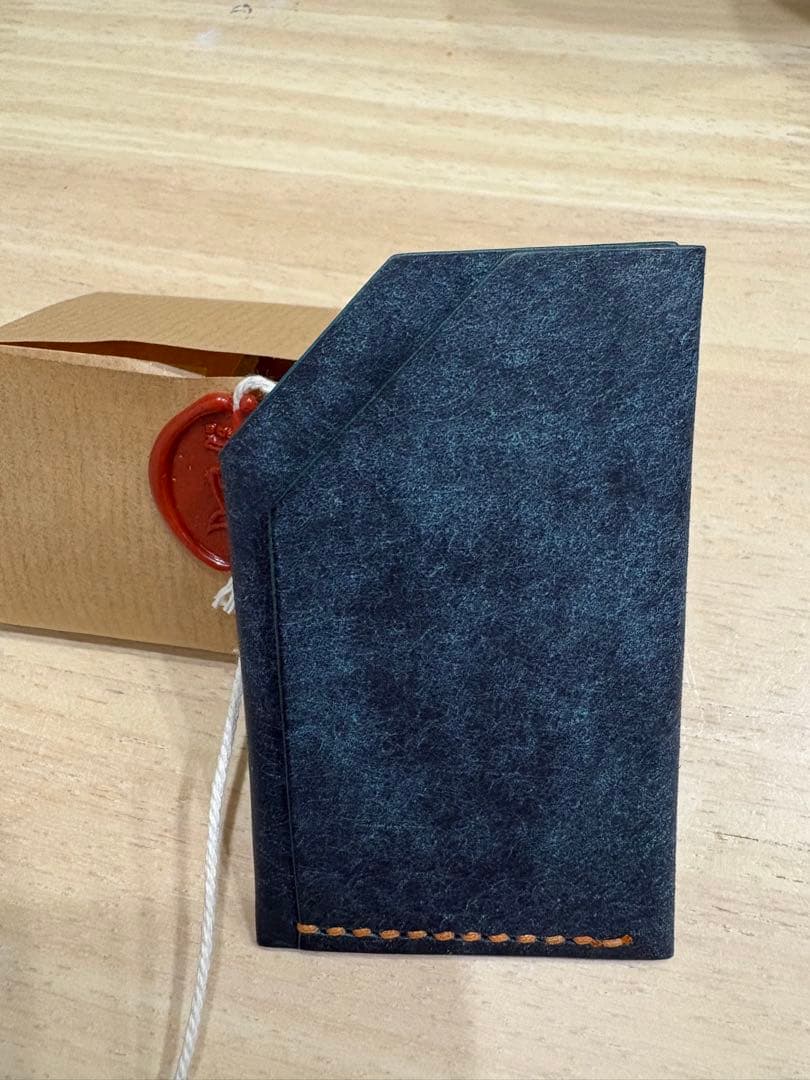 STR handmade 革財布　札入れ