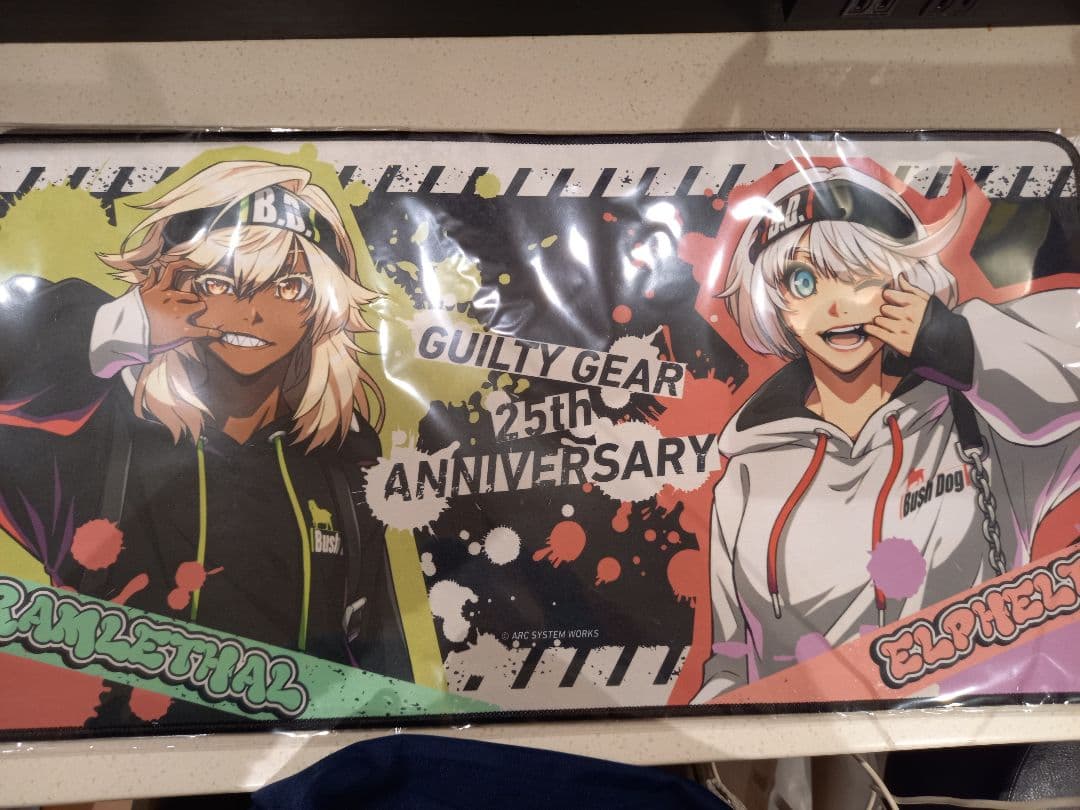 ラムレザル エルフェルト ギルティギア ゲームマット ラバーマット