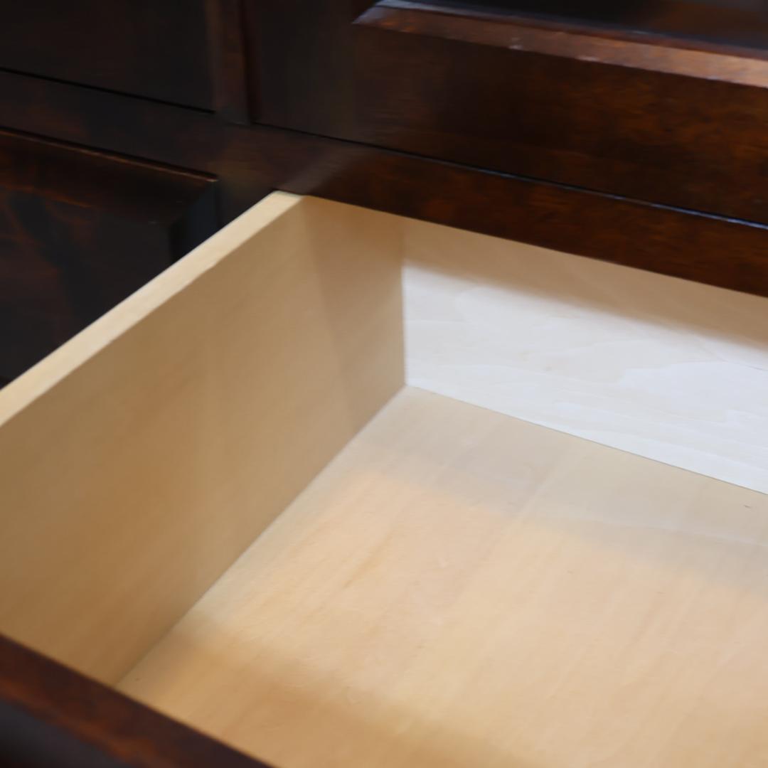 北海道民芸家具 樺材無垢 本棚 ブックキャビネット 天然木 収納家具 飾り棚