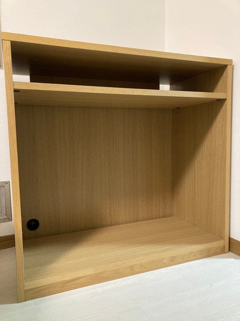 【送料込み】無印良品 木製シェルフ