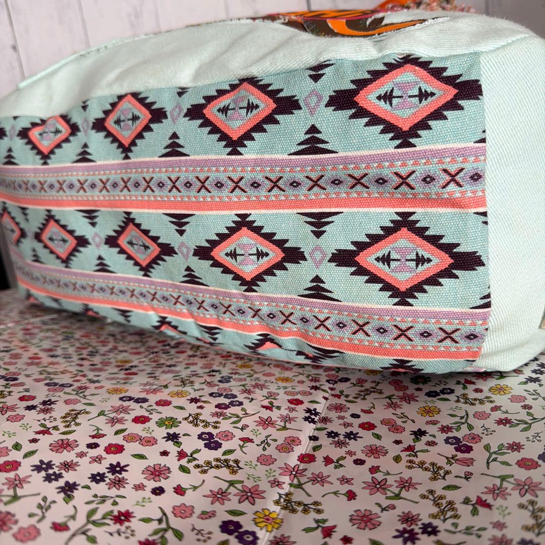 嵐リメイク王冠デザイントートバッグ・オルテガ柄 - メルカリ