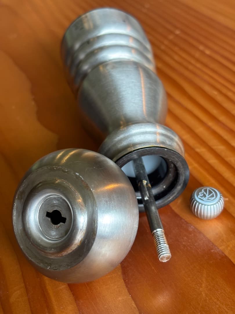 プジョー Peugeot ステンレススチール ソルトミル 約18cm フランス製