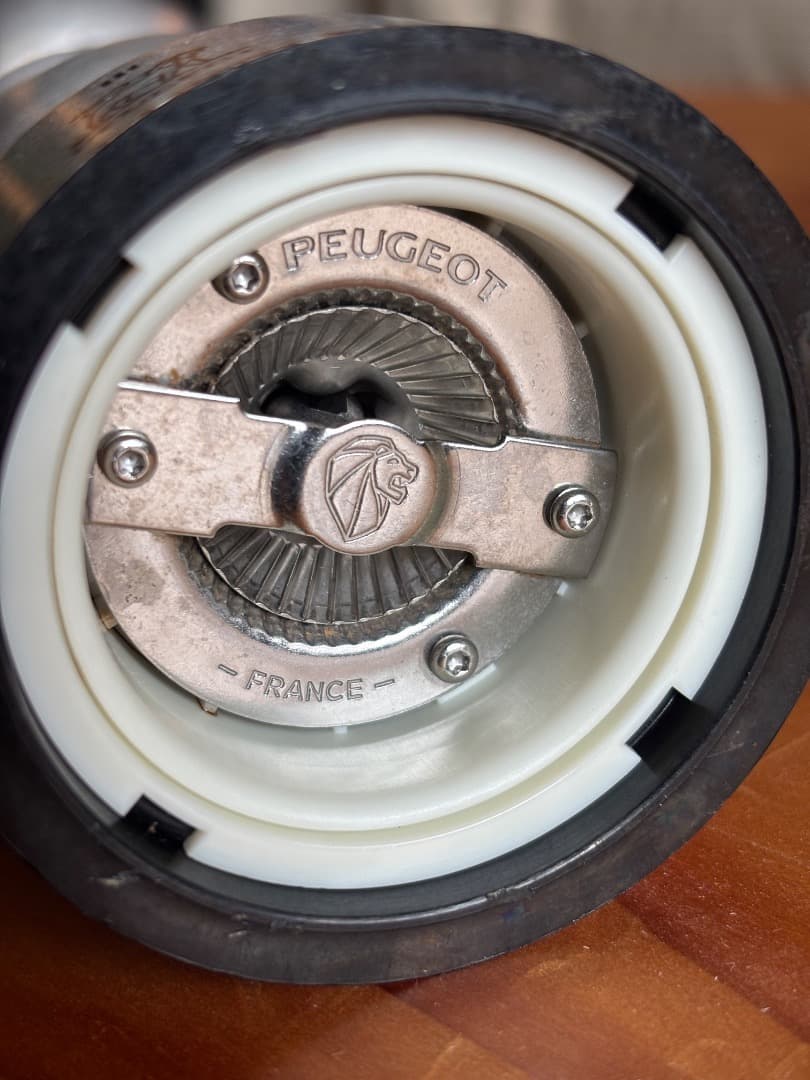 プジョー Peugeot ステンレススチール ソルトミル 約18cm フランス製