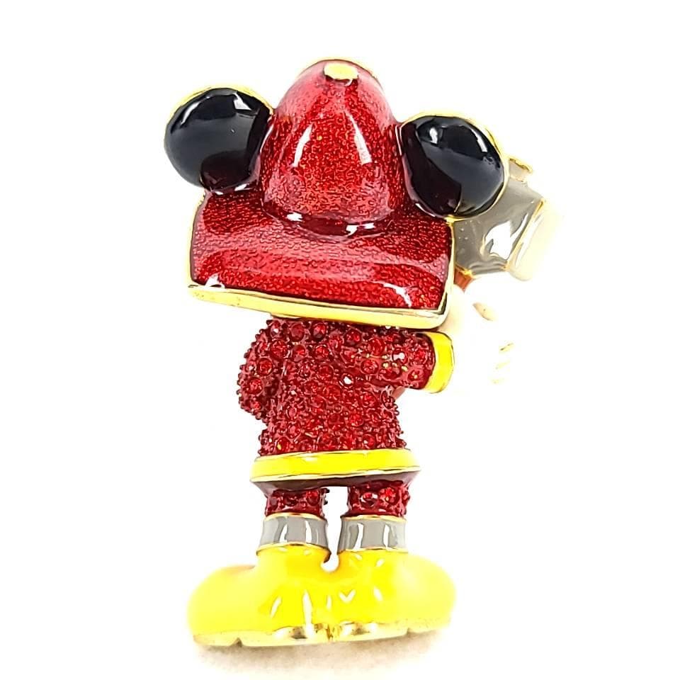 ◆美品◆ディズニー　アリバスブラザーズ　ミッキー　スワロフスキー　置物