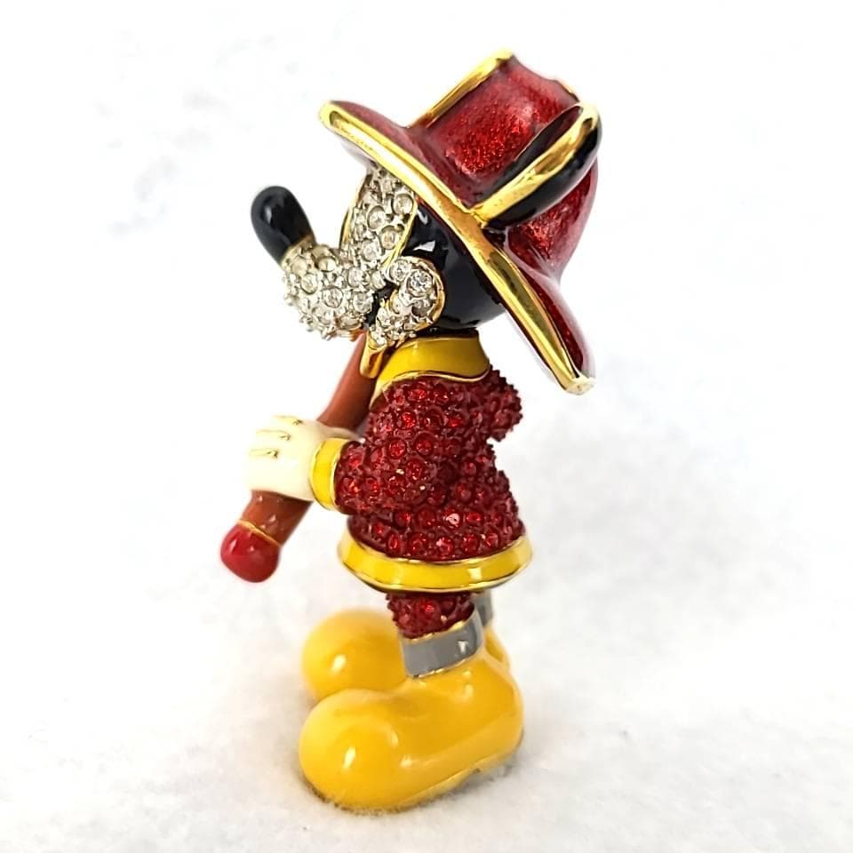 ◆美品◆ディズニー　アリバスブラザーズ　ミッキー　スワロフスキー　置物