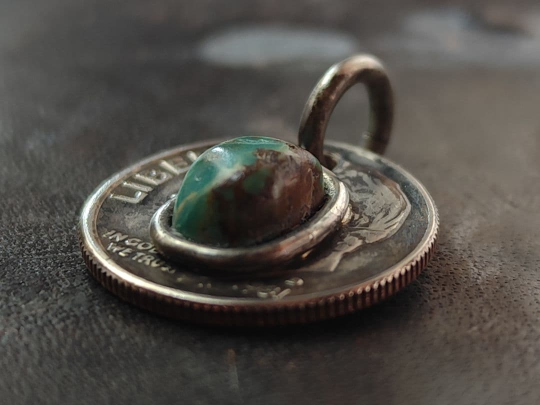 \"The 1940s\"model ターコイズペンダント　d