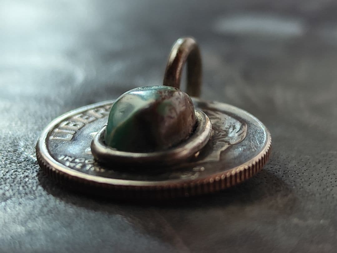 \"The 1940s\"model ターコイズペンダント　d