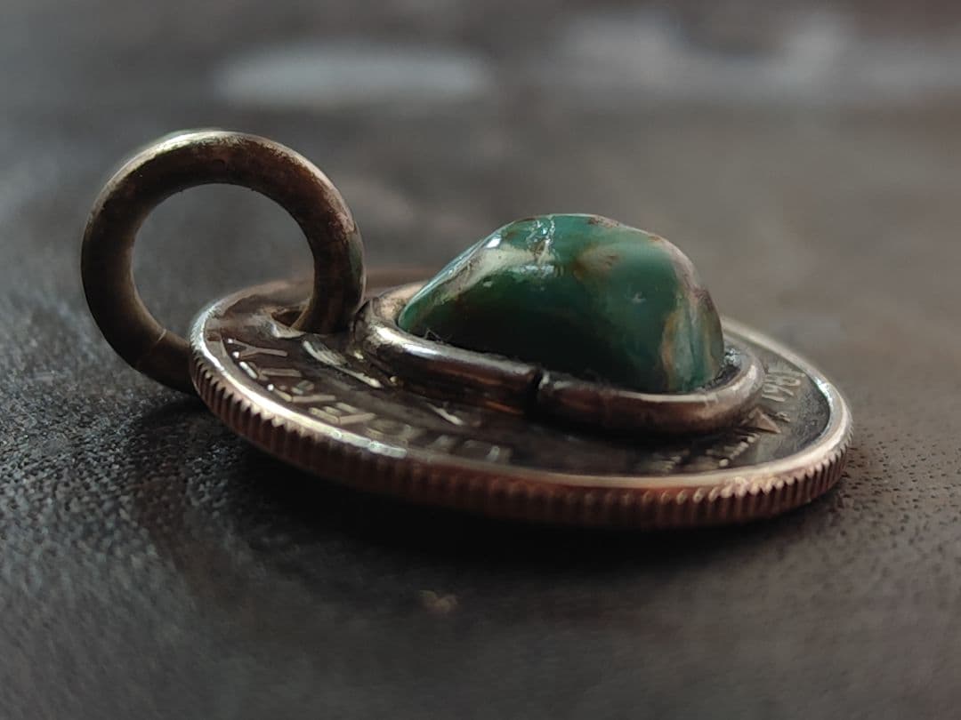 \"The 1940s\"model ターコイズペンダント　d