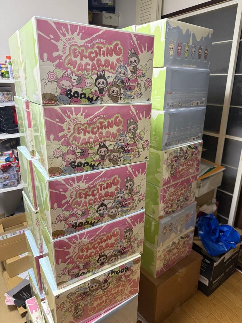 新品未開封 ラブブMACARON ぬいぐるみペンダント アソートボックス