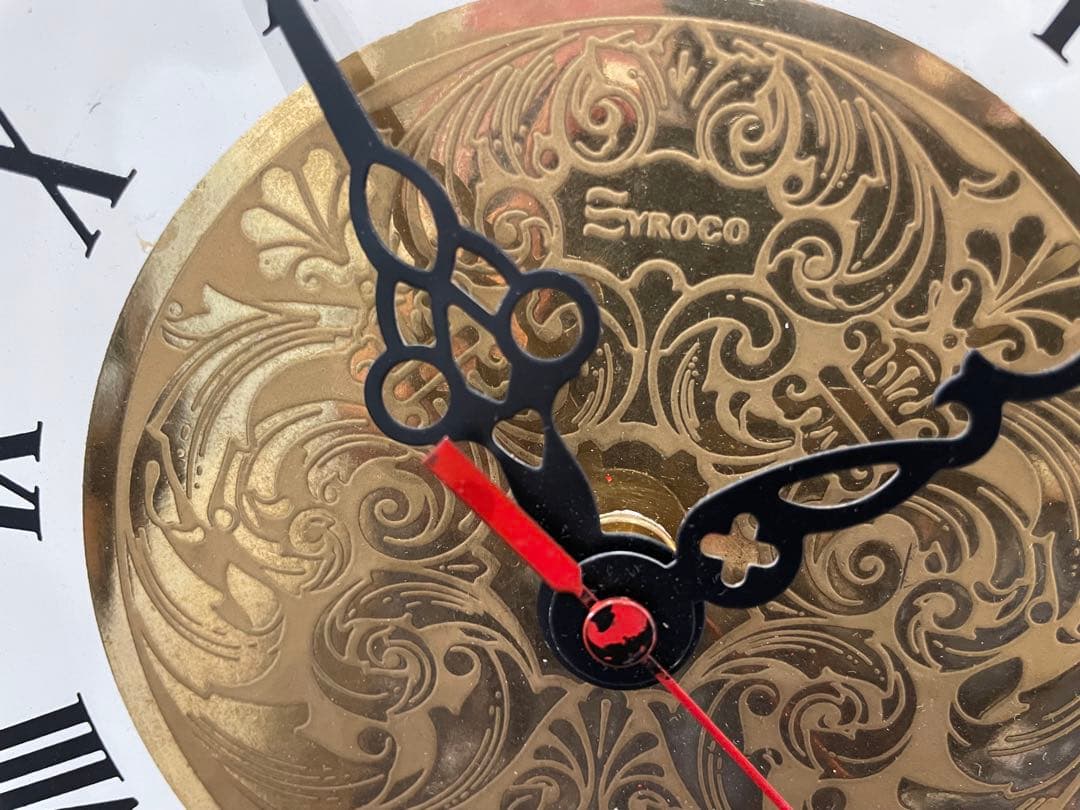 B7072【シロコ】 アンティーク ウォールクロック 掛け時計