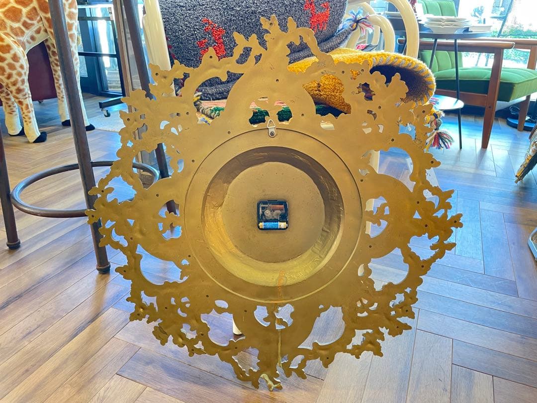 B7072【シロコ】 アンティーク ウォールクロック 掛け時計