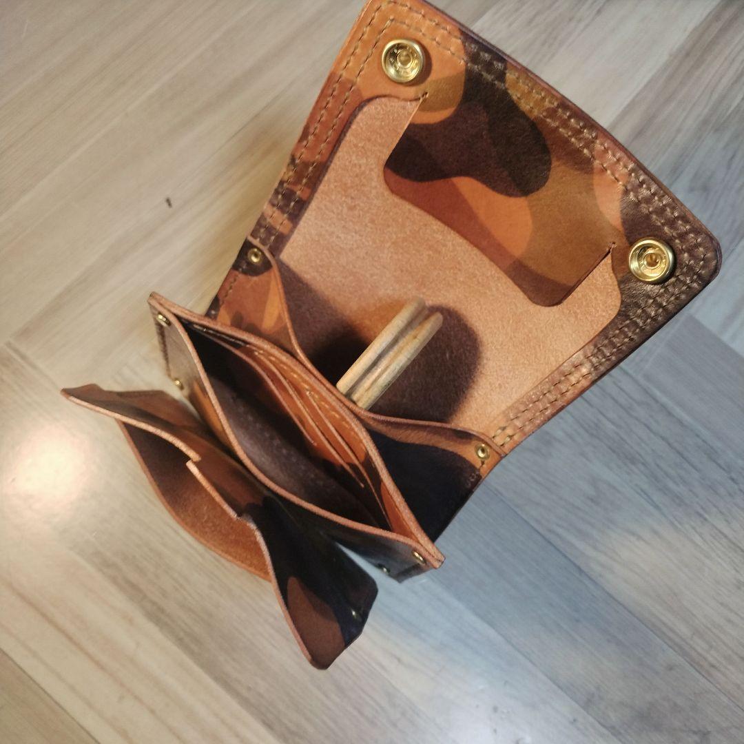 特価【ハンドメイド】mtw003 トラッカーウォレット　ミドル　エルヴァケーロ