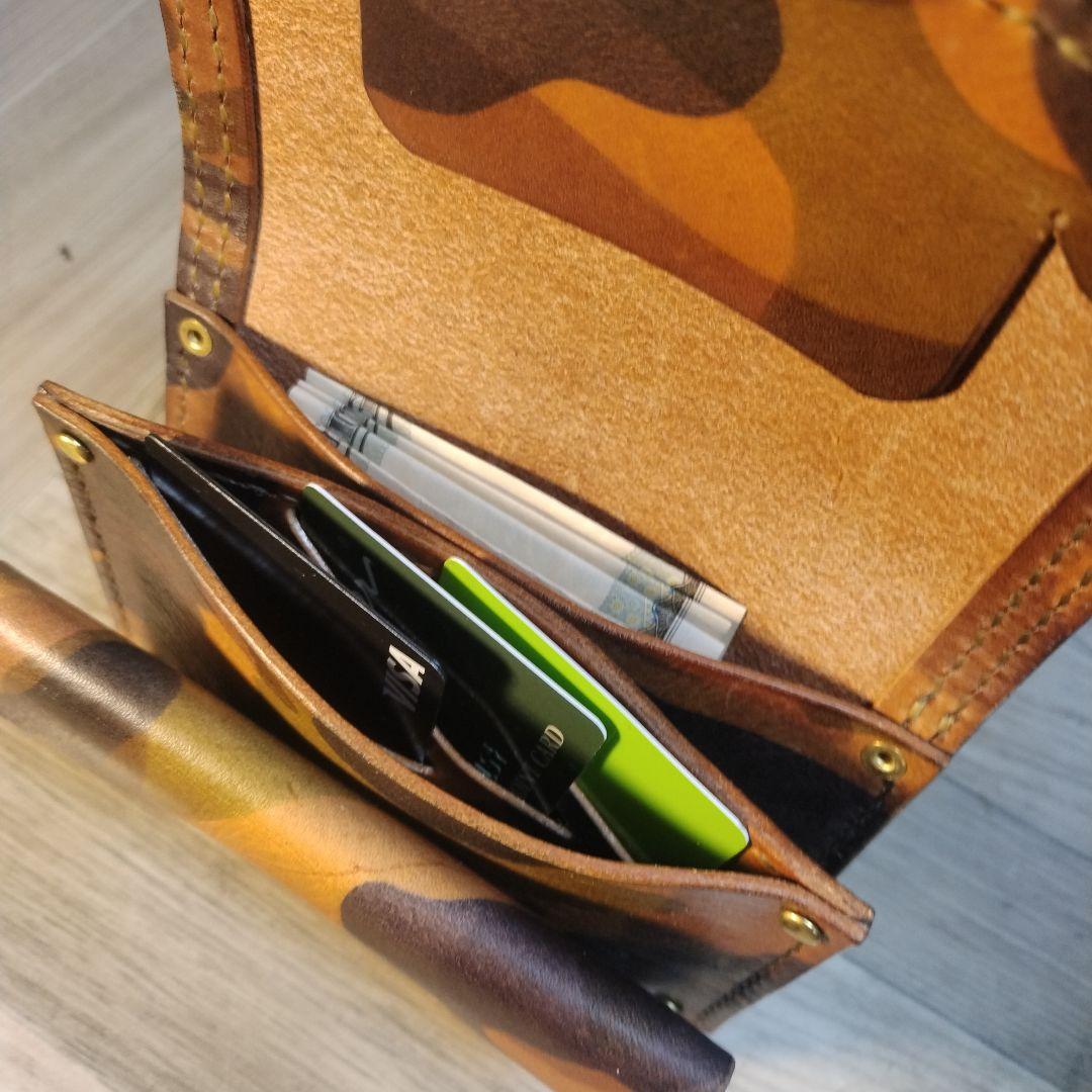 特価【ハンドメイド】mtw003 トラッカーウォレット　ミドル　エルヴァケーロ