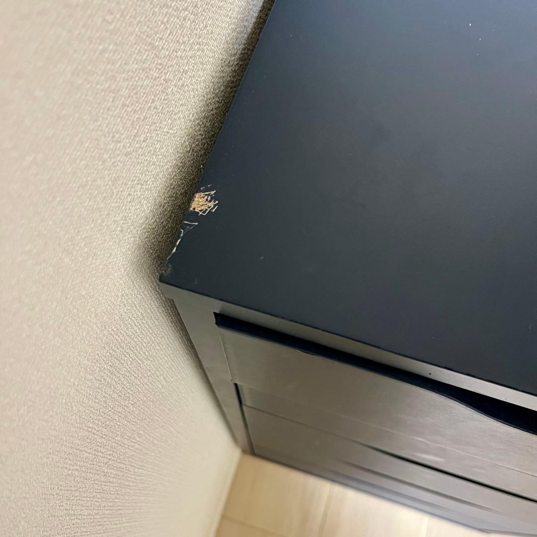 IKEA ALEX アレクス 引き出し ブラックブルー