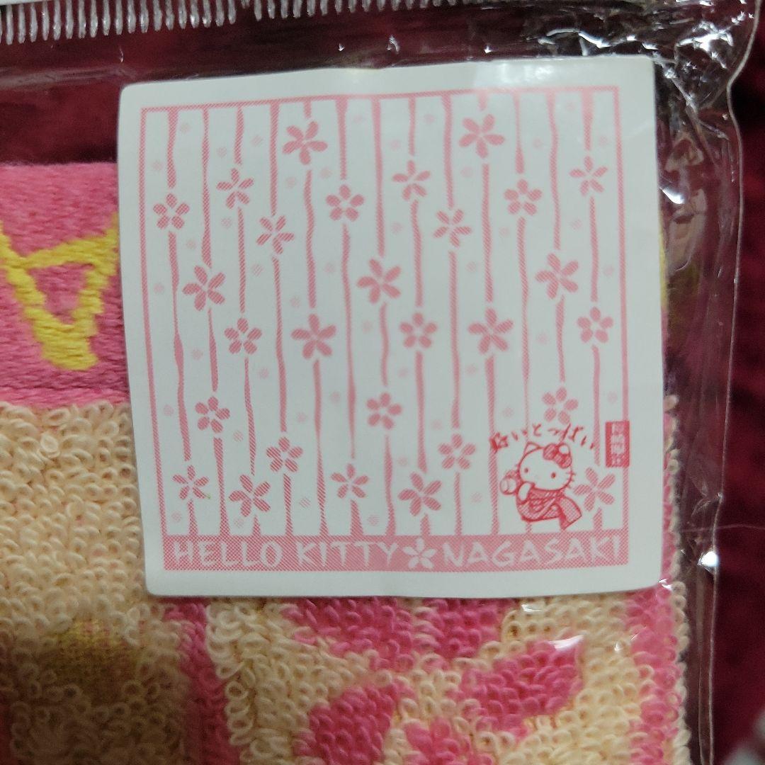 ハローキティ ご当地キティ 長崎限定 びーどろ タオルハンカチ - メルカリ