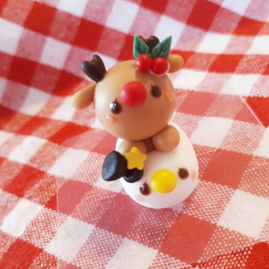 雪ダルマ号☆トナカイさん