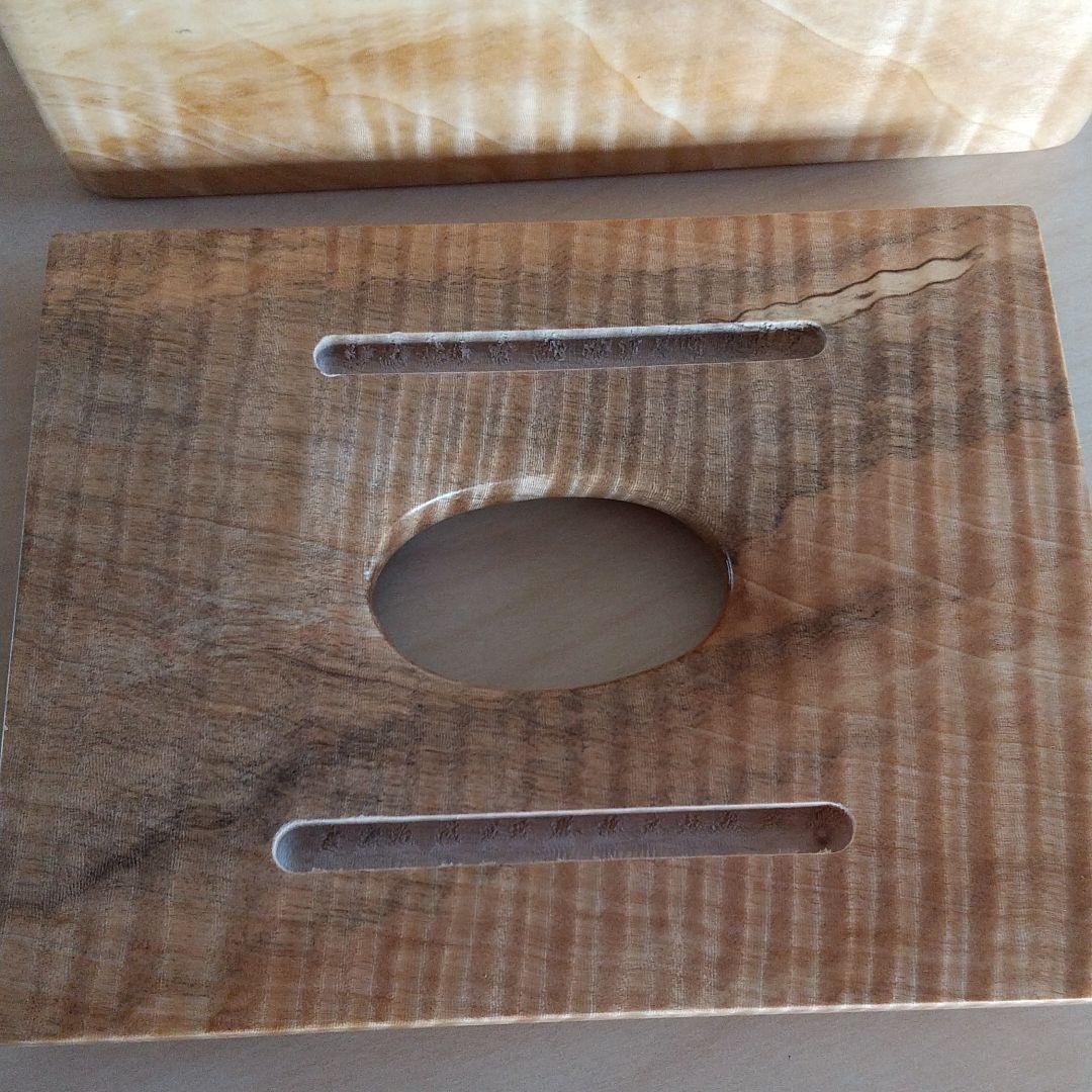 ティッシュボックス コンパクト トチ