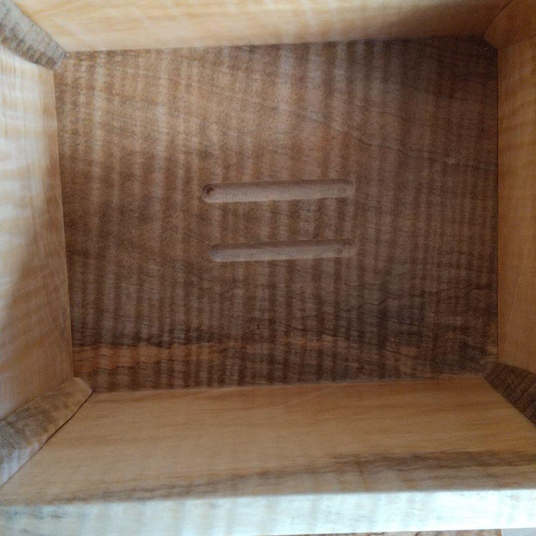 ティッシュボックス コンパクト トチ