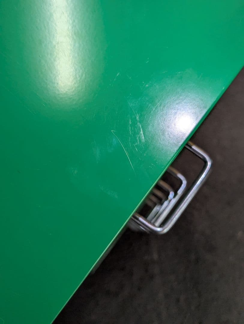 イケア ヘルメル グリーン キャスター付き 廃盤 IKEA