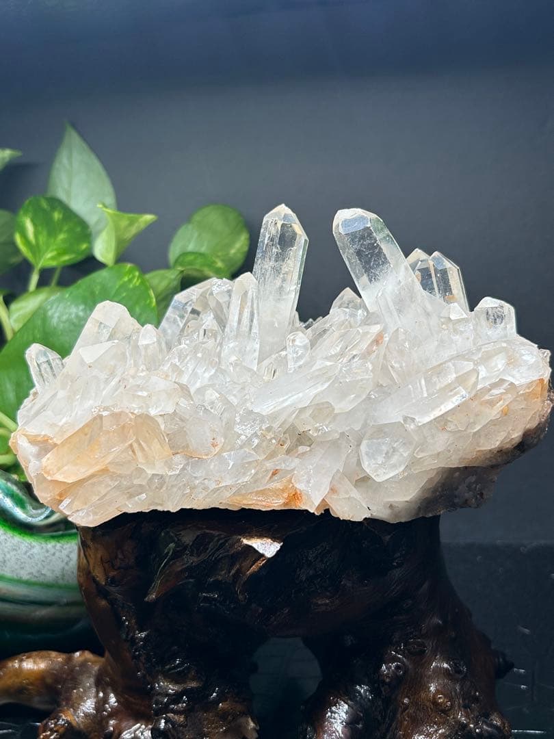 スター大物‼️【爆レア‼️　聖美‼️ 結晶‼️】マニカラン産ヒマラヤ水晶クラスター