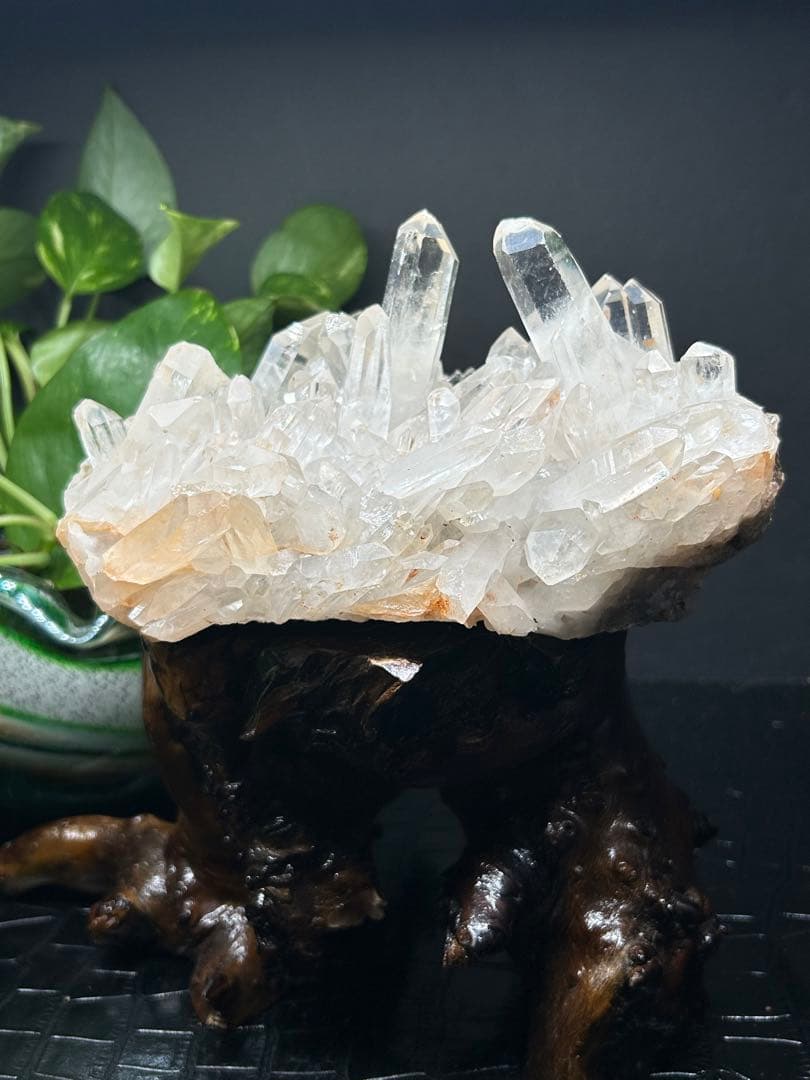 スター大物‼️【爆レア‼️　聖美‼️ 結晶‼️】マニカラン産ヒマラヤ水晶クラスター