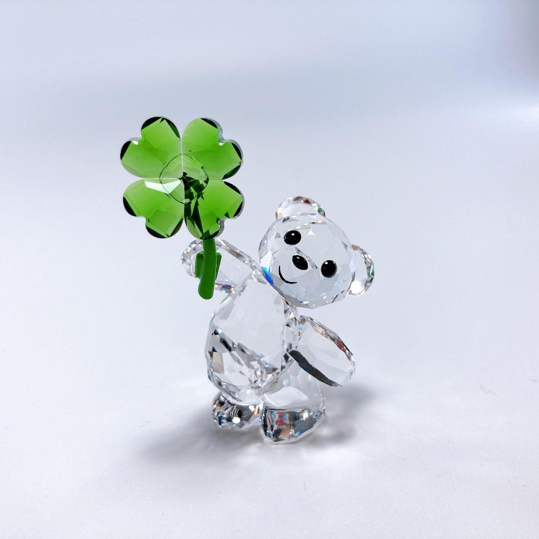 スワロフスキー Krisベア Lucky Charm 置物　|2820|☆