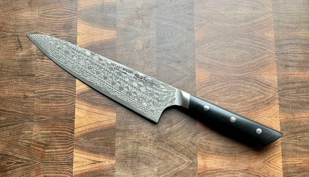 MIYABI ミヤビ 雅　800DP 牛刀 200mm 日本製 ダマスカス　包丁