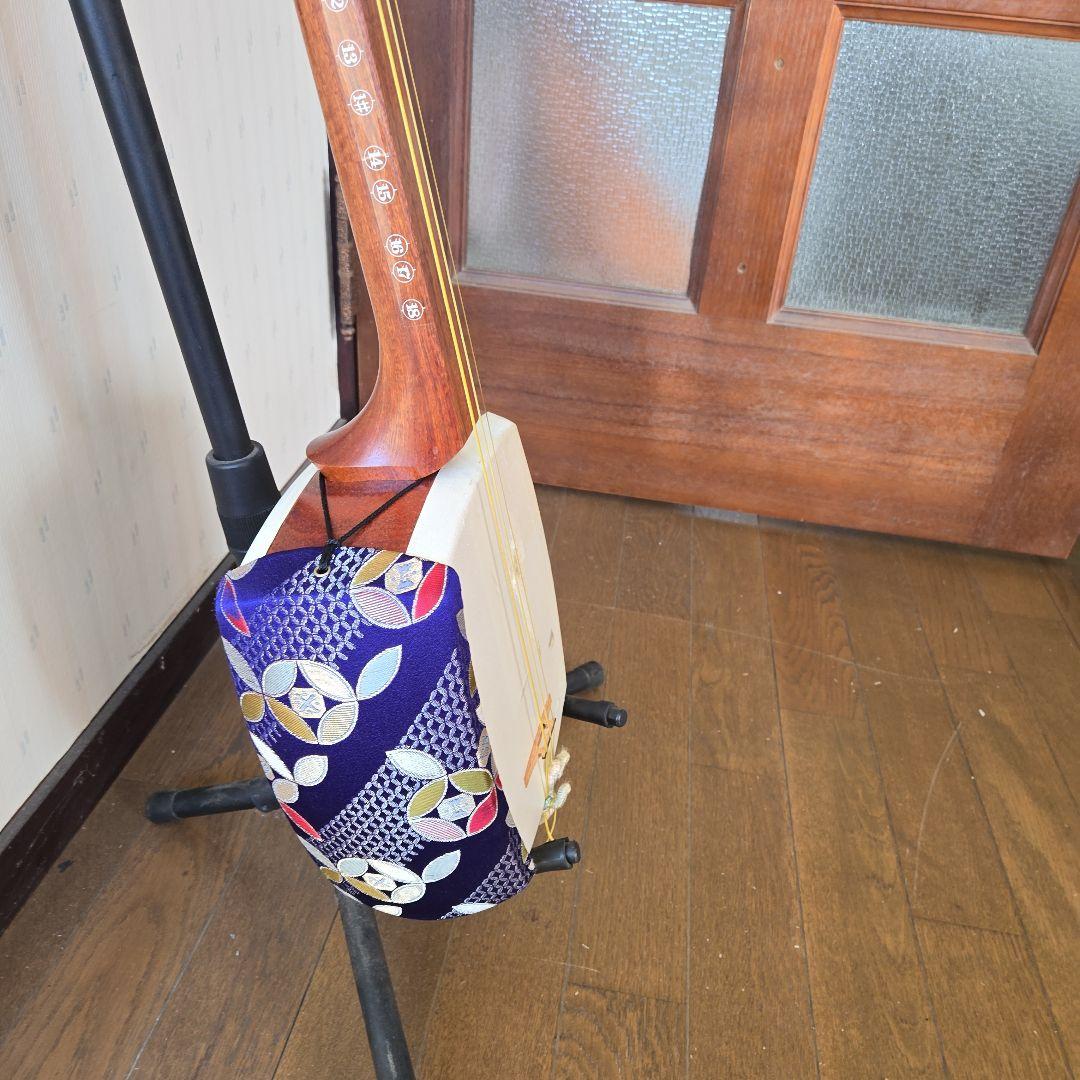 三味線 本体 木製 　中棹