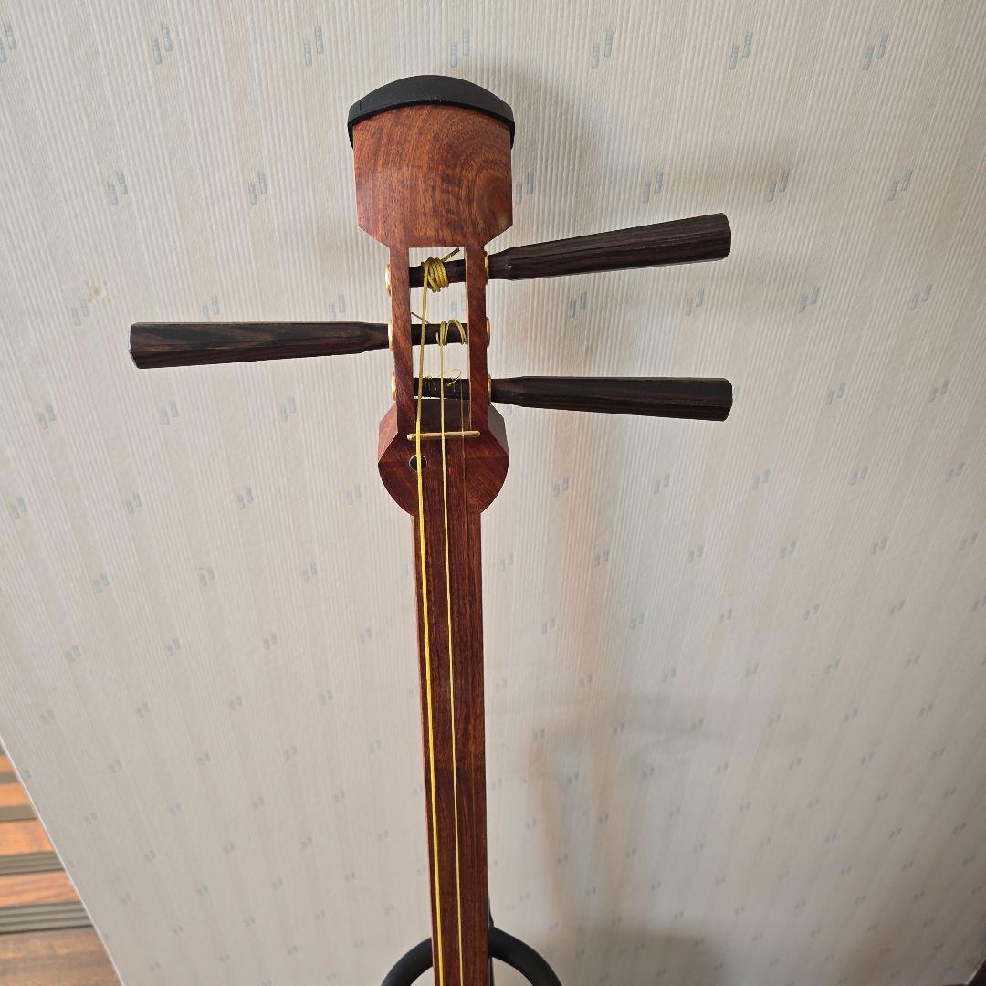 三味線 本体 木製 　中棹