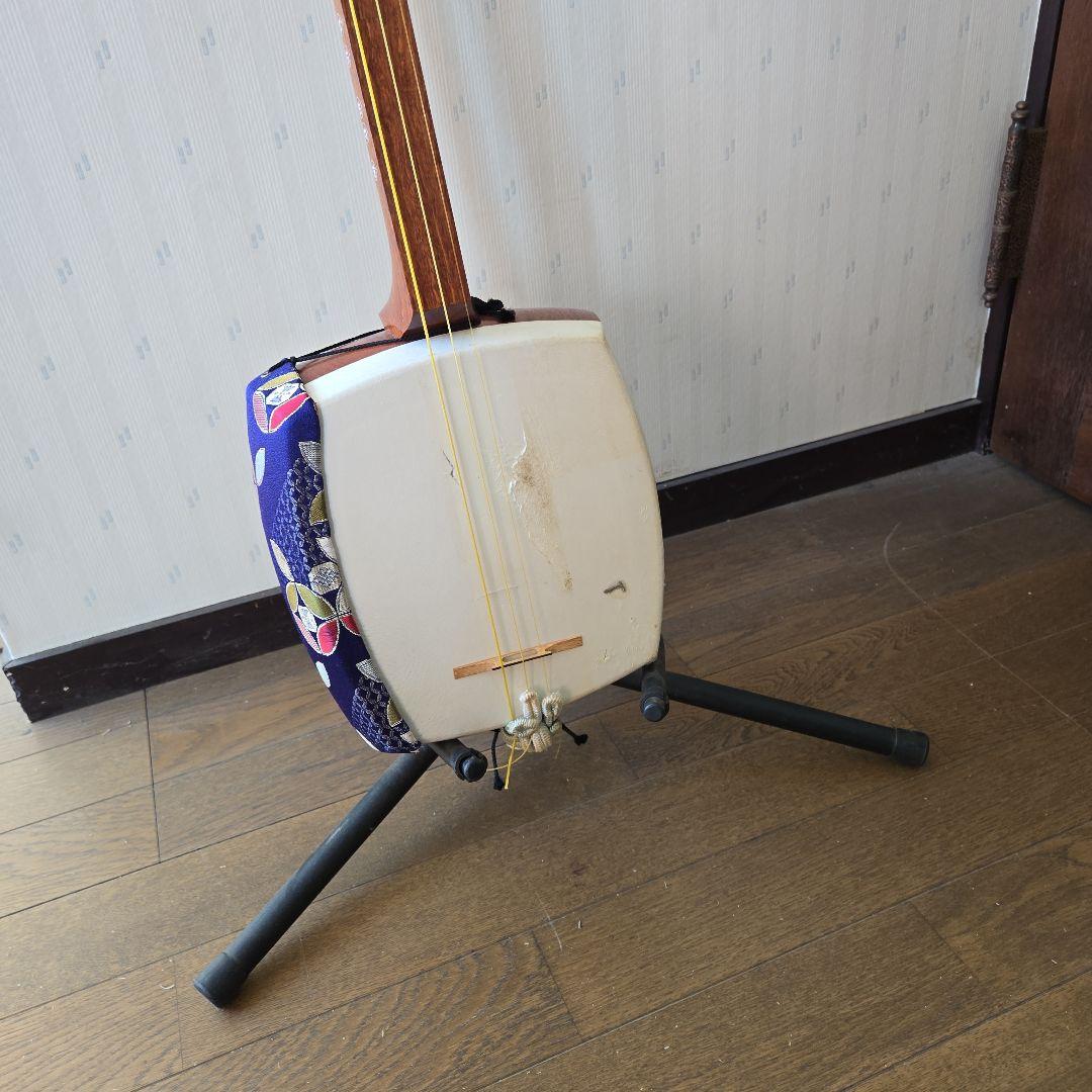 三味線 本体 木製 　中棹