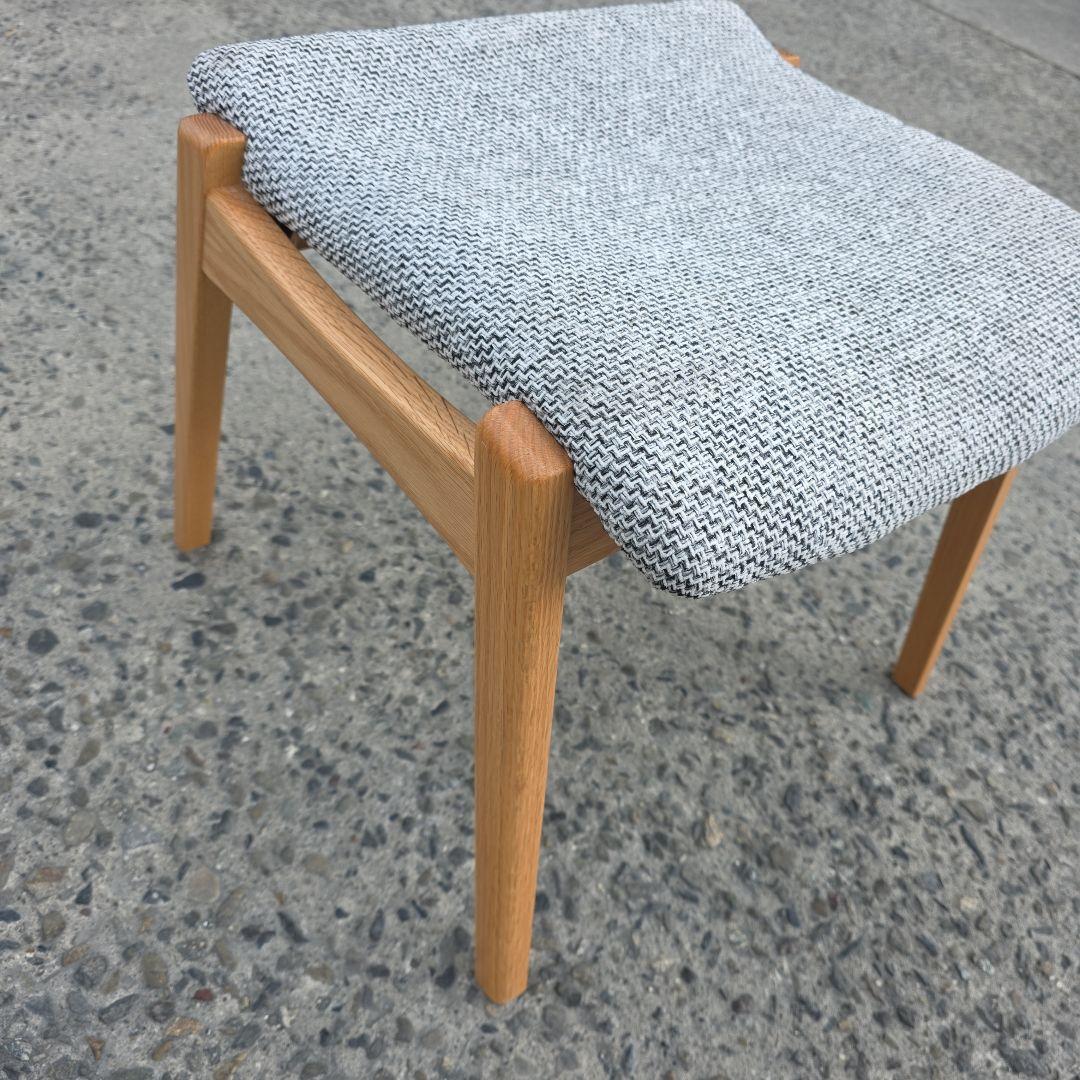 飛騨家具 hidamino 日本製 ミニマリストデザイン スツール グレー